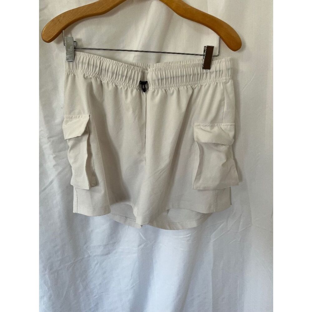 ACX active white shorts.
